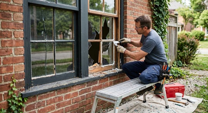 Broken Window Repair in Olathe, KS